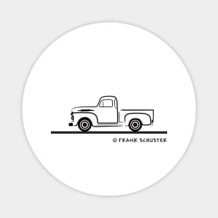 1952 Ford F 150 Black Magnet